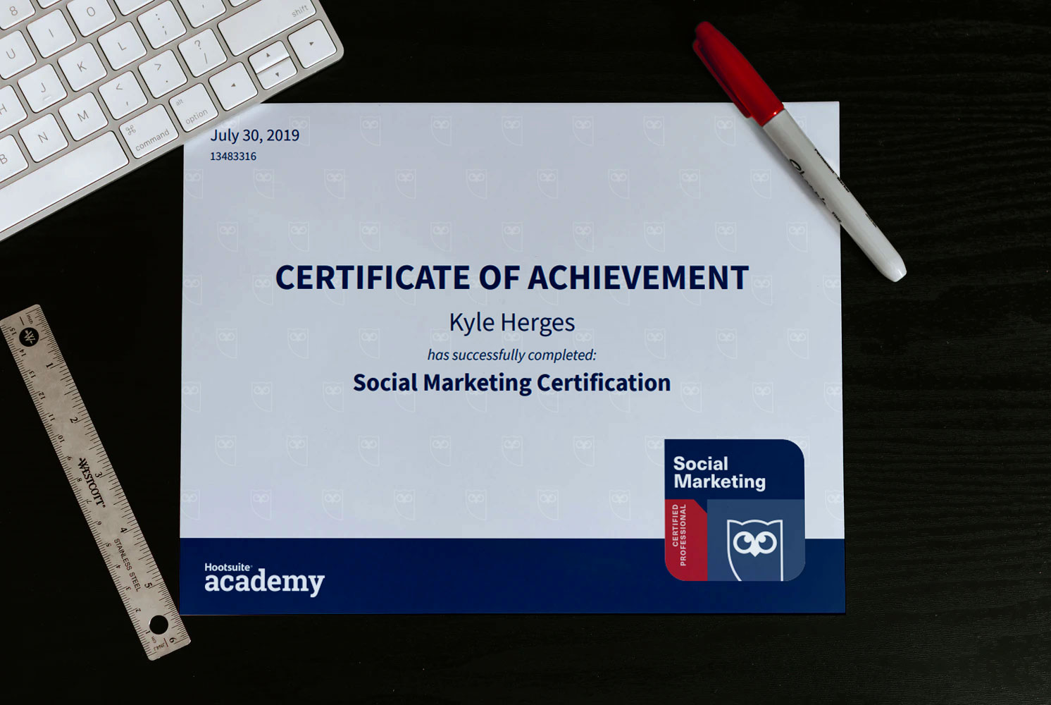 Social Marketing Certification
